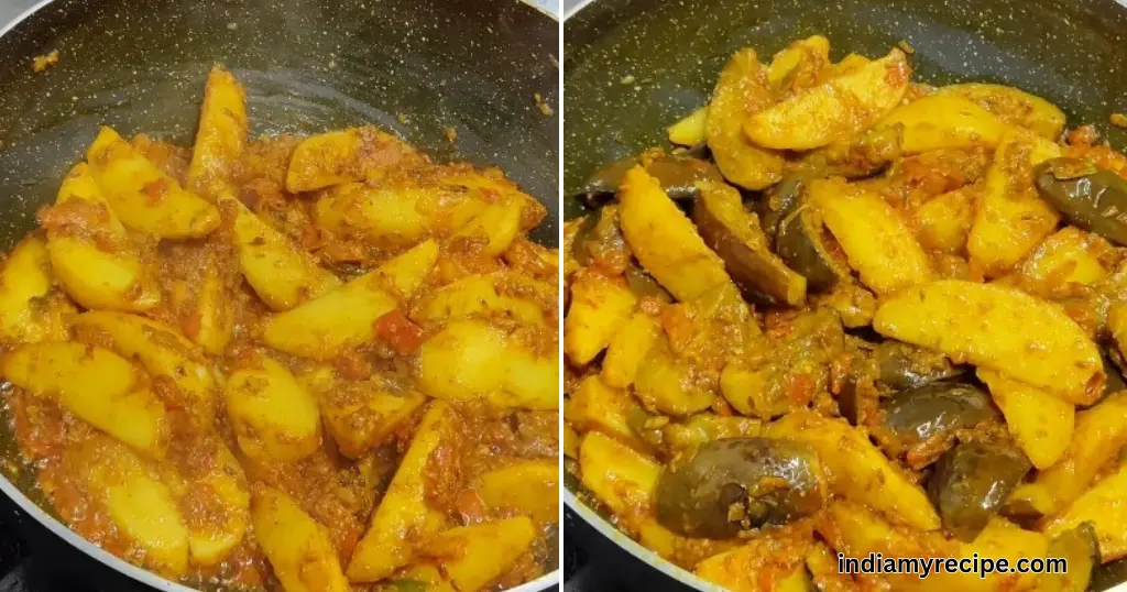 dry aloo baingan recipe in hindi