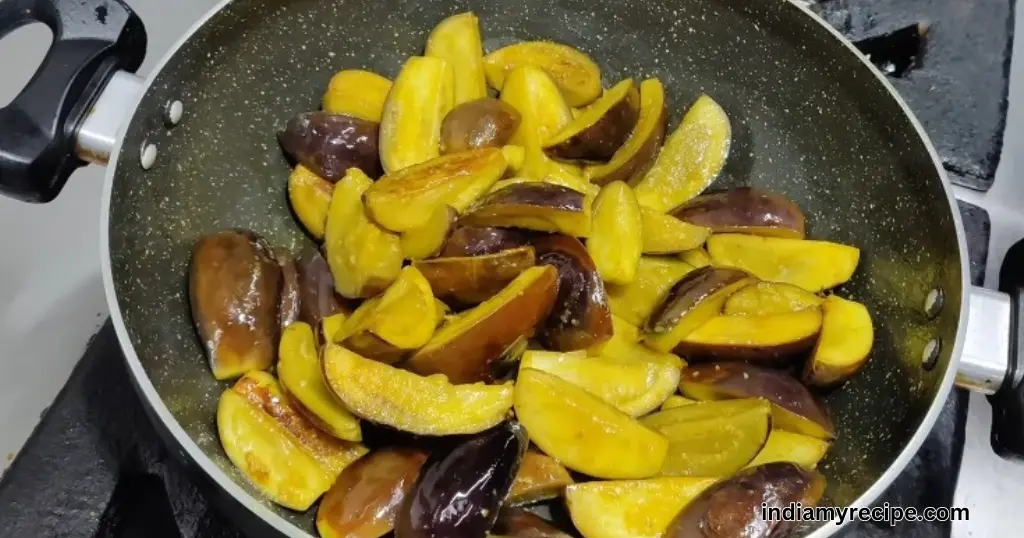 simple aloo baingan recipe