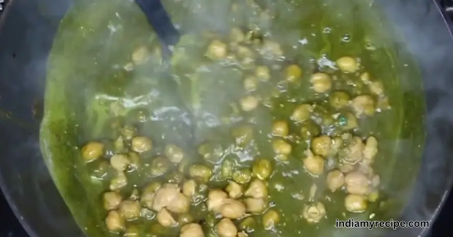 Chole Palak Recipe