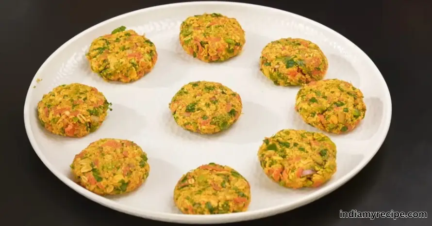 Healthy Oats Cutlet Recipe in Hindi