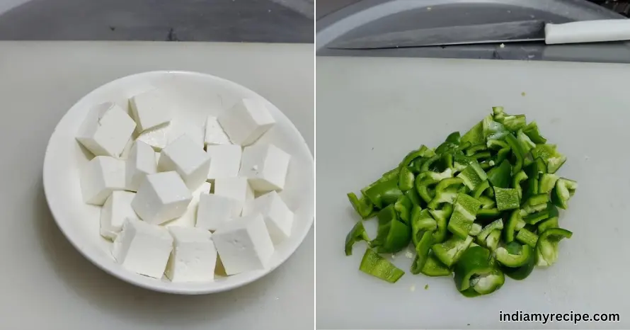 Paneer Shimla Mirch Recipe in Hindi