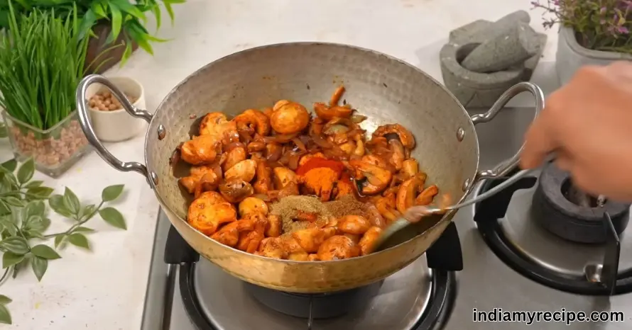 mushroom masala dry