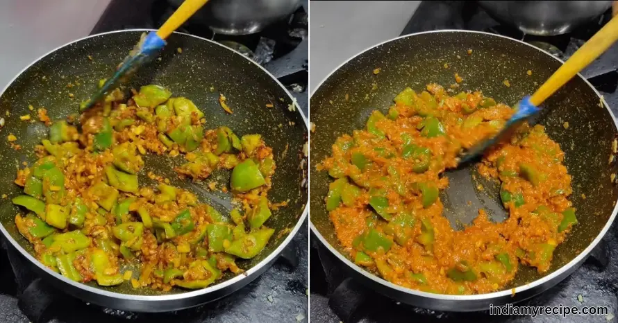 Paneer Shimla Mirch Ki Sabji
