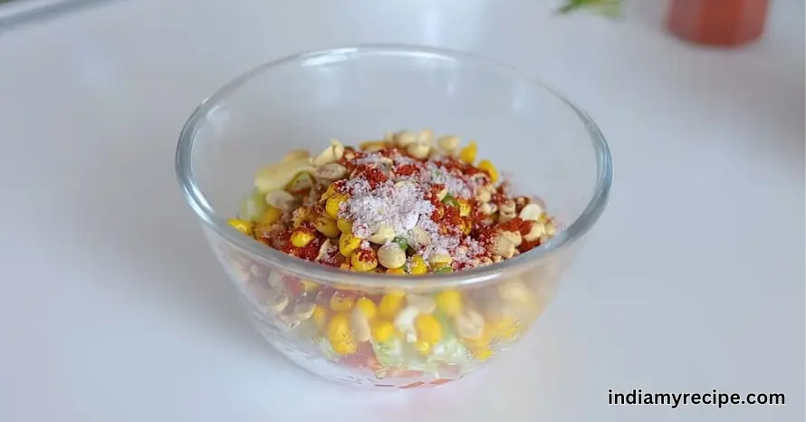 Sweet Corn Chaat Recipe in Hindi