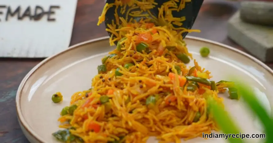 Sevai Upma Recipe in Hindi