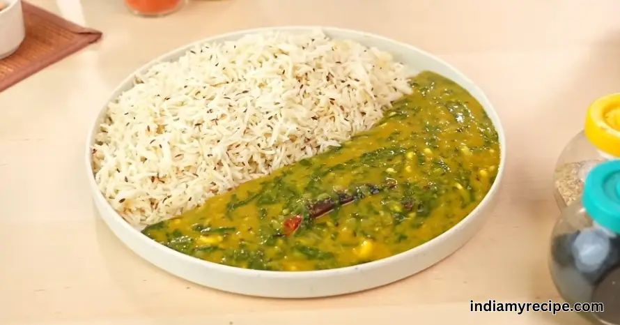 Moong Dal Palak Recipe in Hindi