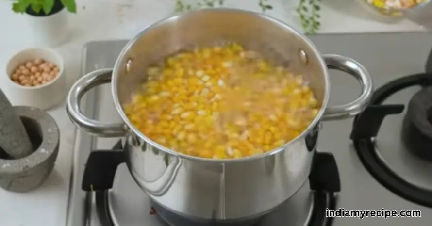 Sweet Corn Chaat Recipe in Hindi