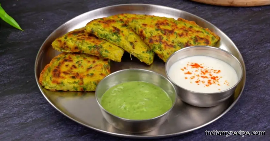 Moong Dal Palak Cheela Recipe in Hindi