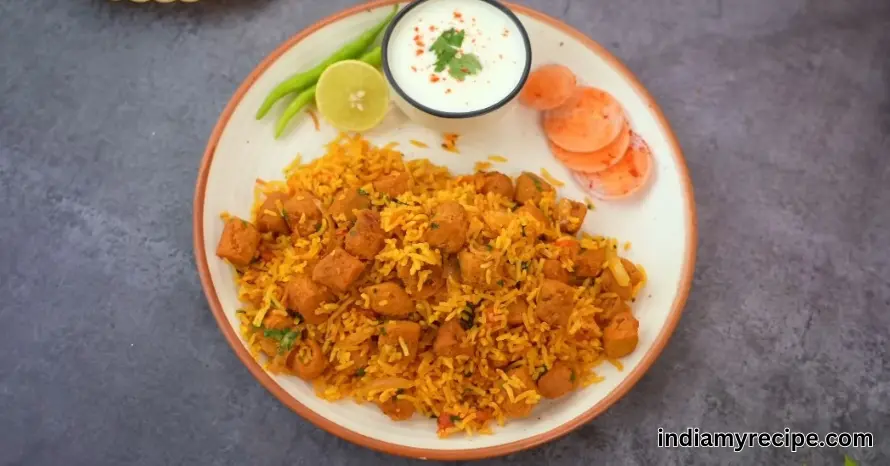 Soya Pulao Recipe in Hindi