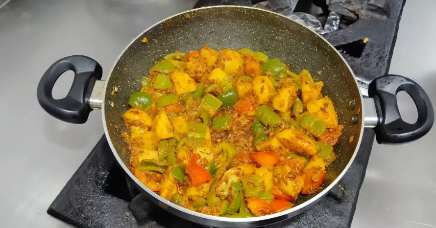 Aloo Shimla Mirch ki Sabji