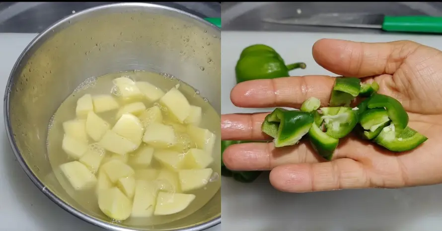 Aloo Shimla Mirch ki Sabji