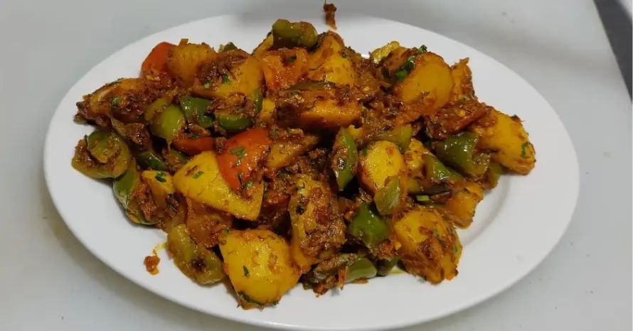 Aloo Shimla Mirch ki Sabji