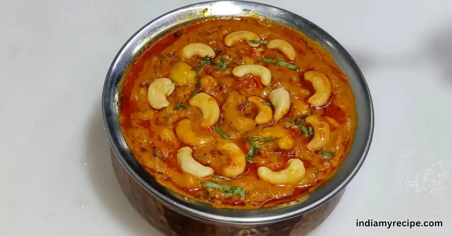 Kaju Curry Recipe in Hindi