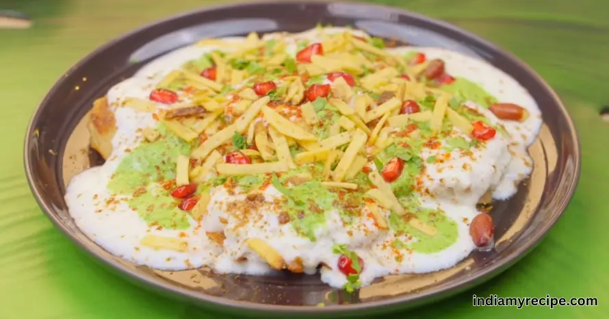 Aloo tikki Chaat Recipe in Hindi