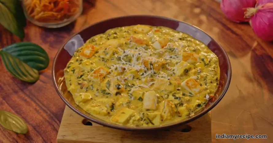 Methi Chaman Curry in Hindi 