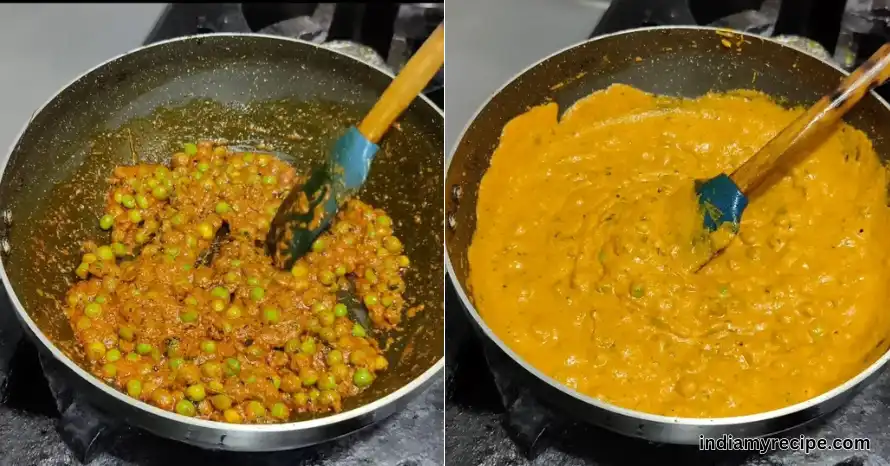 matar paneer ki sabji