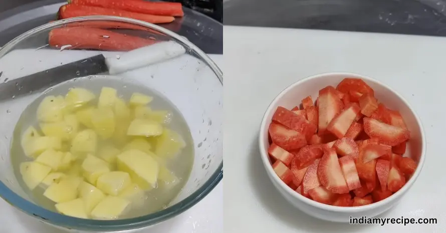 Aloo Gajar Matar Ki Sabji