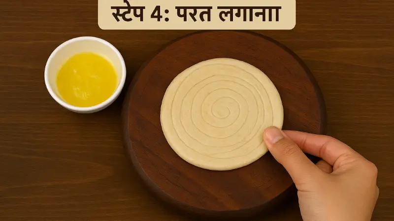 how to make lachha paratha