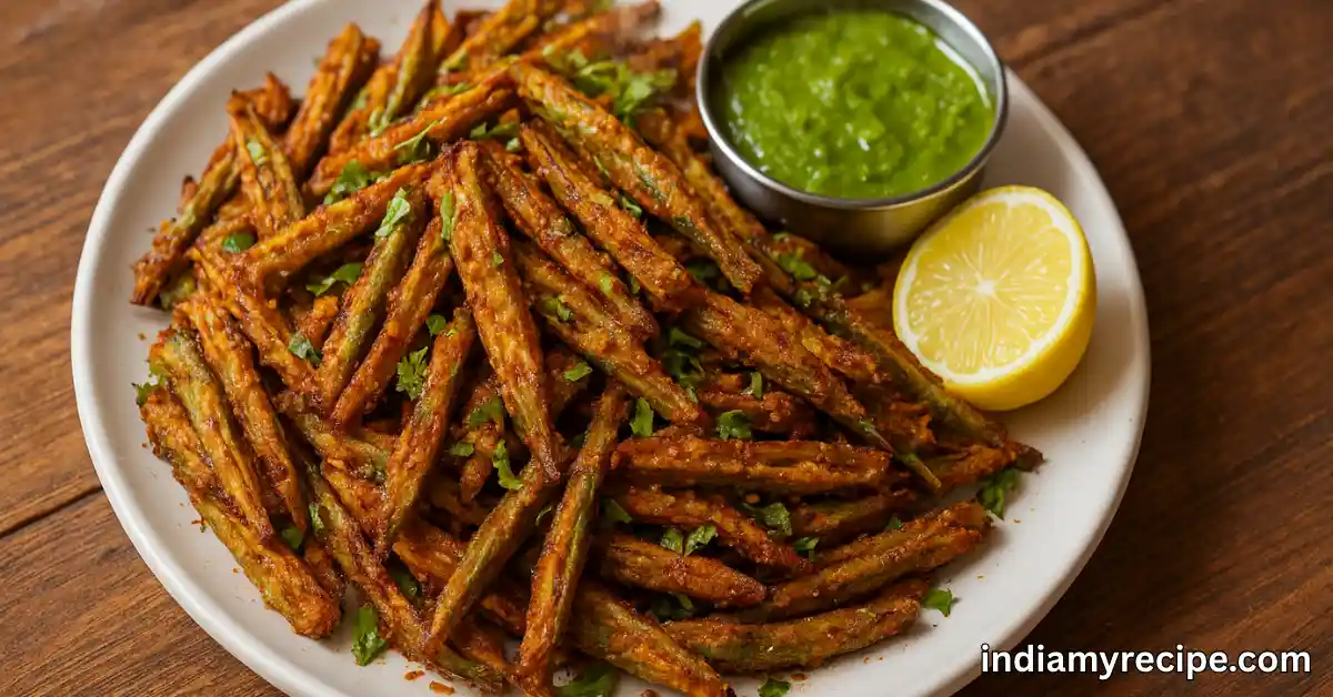 Kurkuri Bhindi Recipe in Hindi