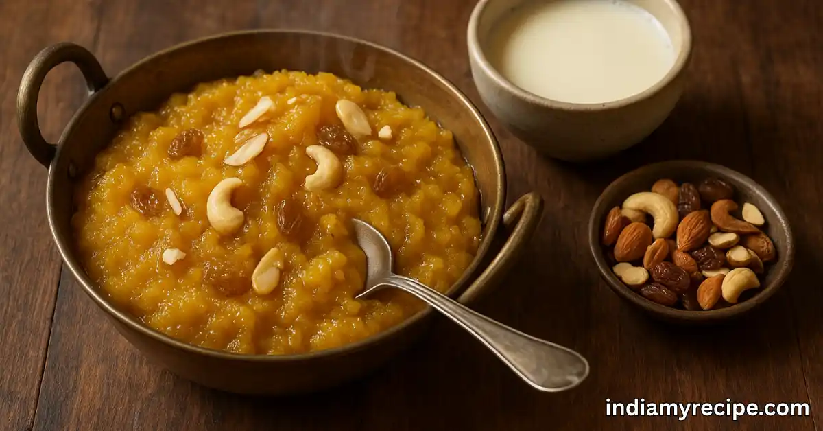 Moong Dal Halwa Recipe in Hindi