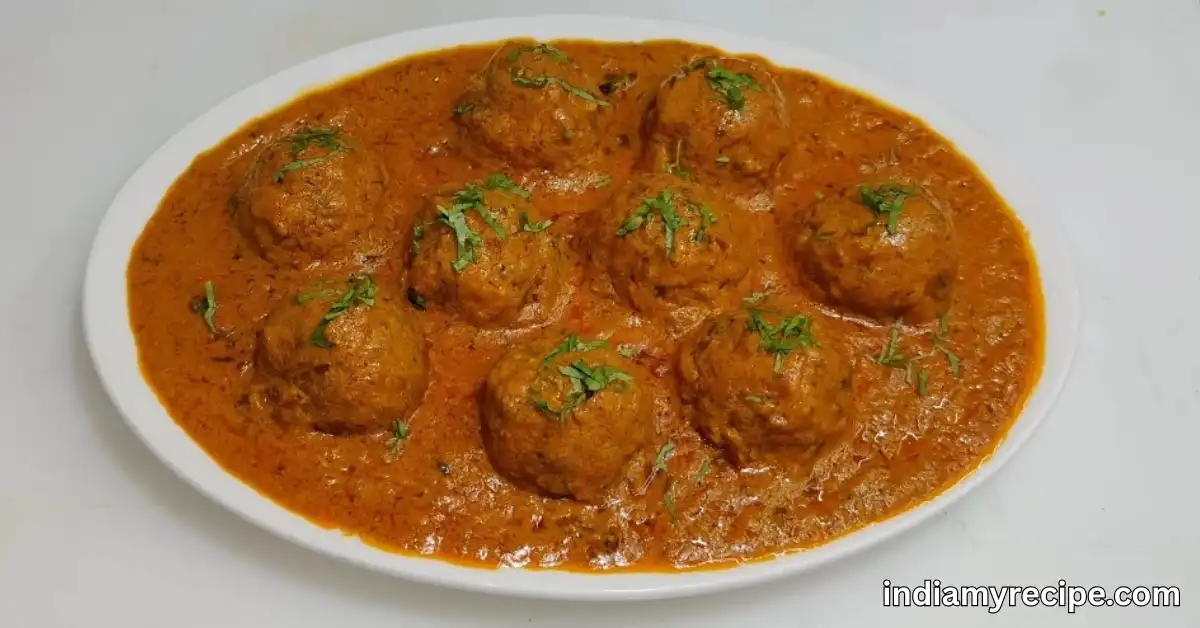 Aloo Kofta Curry Recipe in Hindi