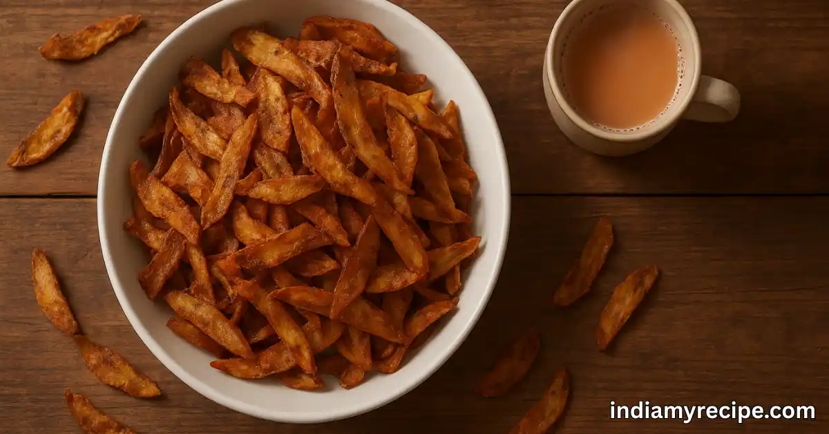 Aloo ke Chilke ki Chips