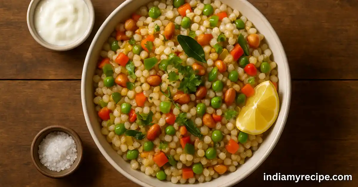 Mix Veg Sabudana Khichdi Recipe in Hindi