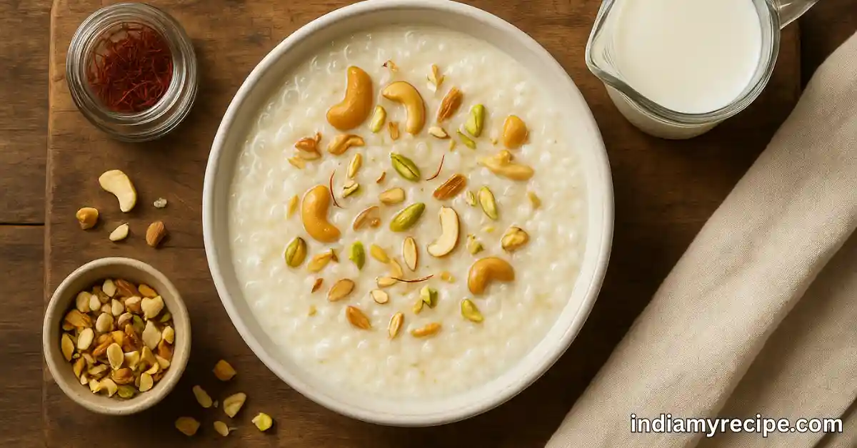 Sabudana Kheer Recipe in Hindi