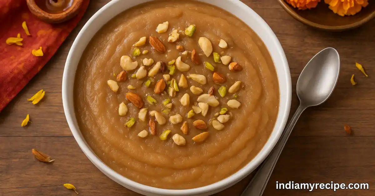 Singhare ke Atte ka Halwa in Hindi