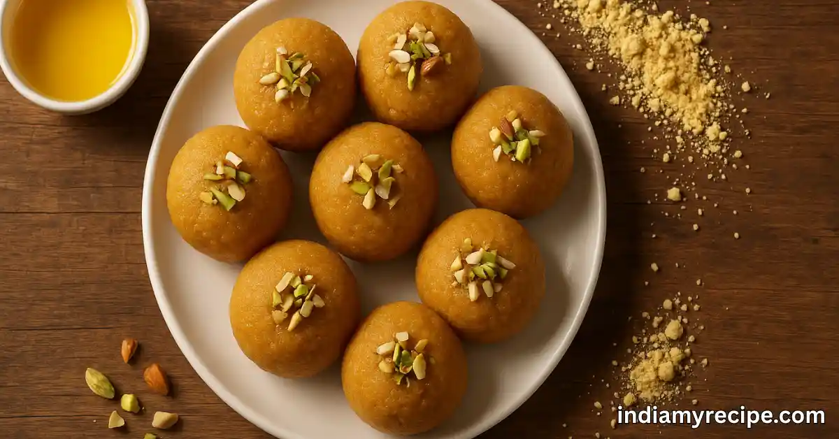 Sugar Free Besan Ladoo Recipe