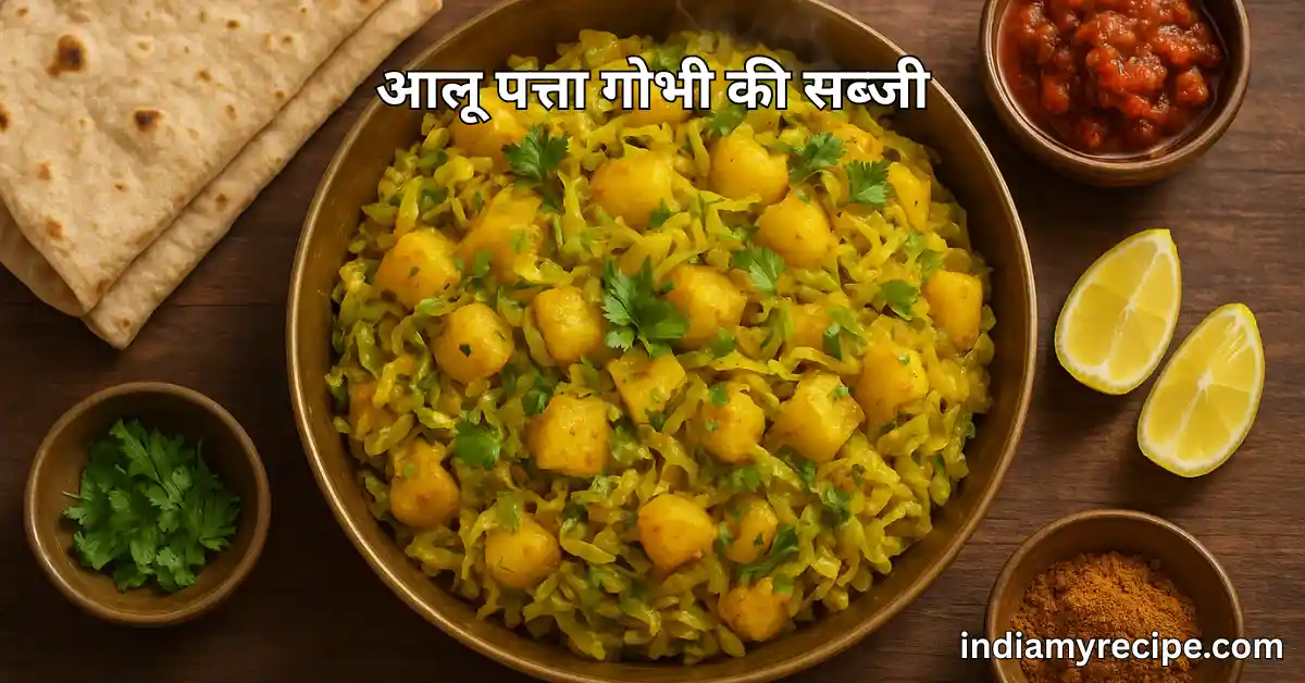 Aloo Patta Gobhi ki Sabji