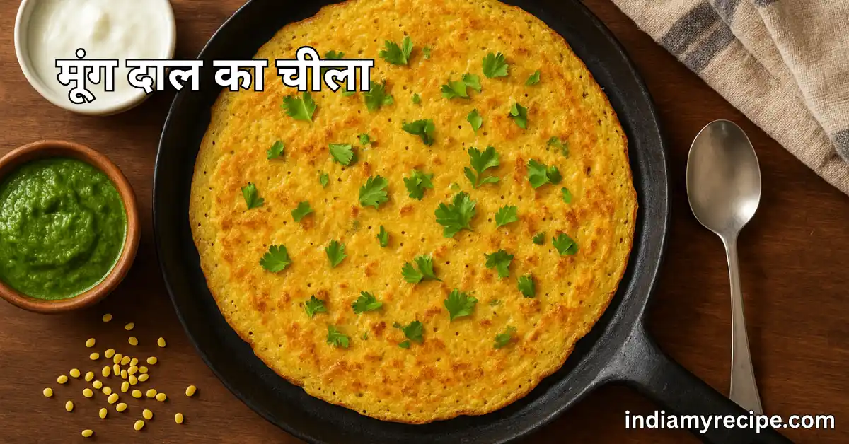 Moong Dal Chilla Recipe in Hindi