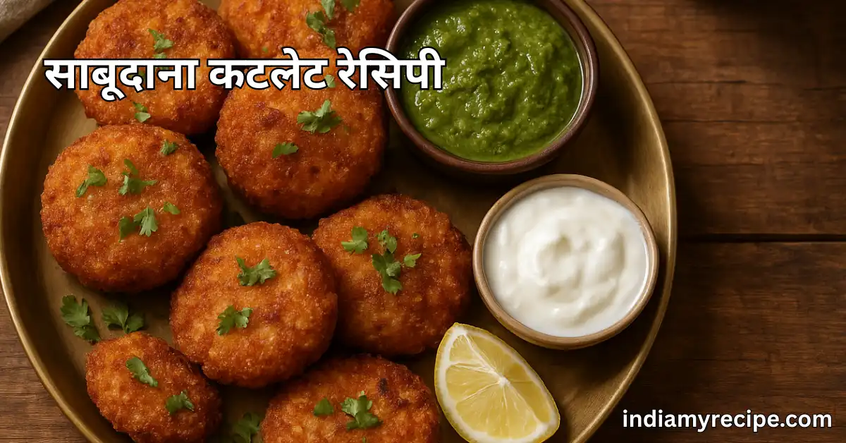 Sabudana Cutlet Recipe in Hindi