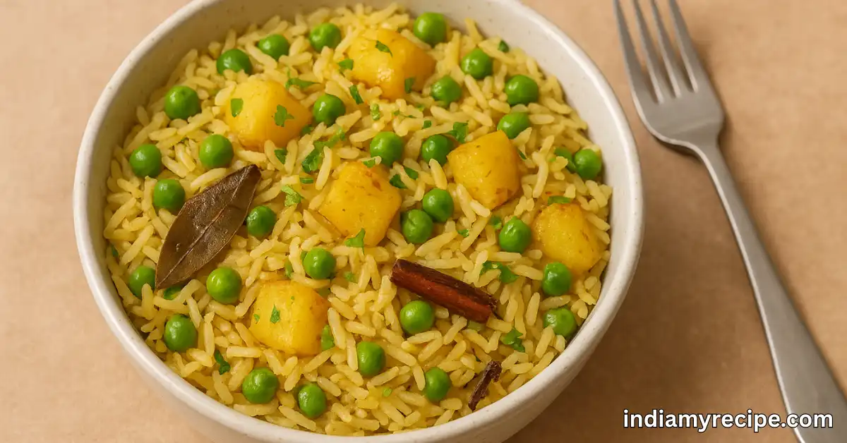 Aloo Matar Pulao Recipe in Hindi