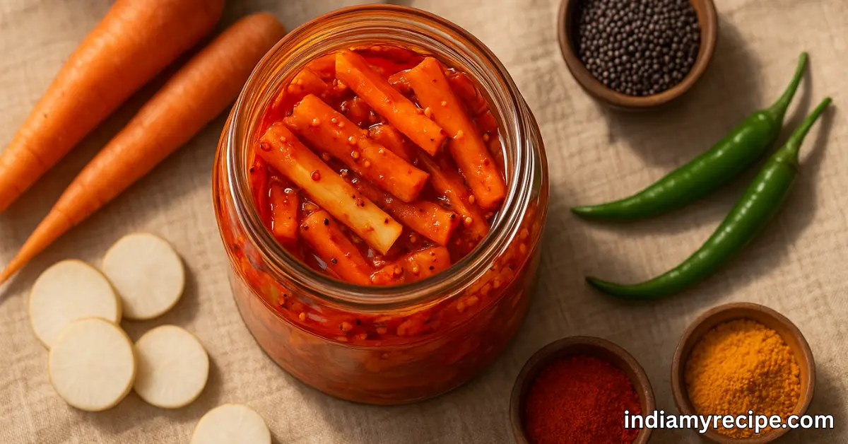 Gajar Muli ka Achar Recipe in Hindi