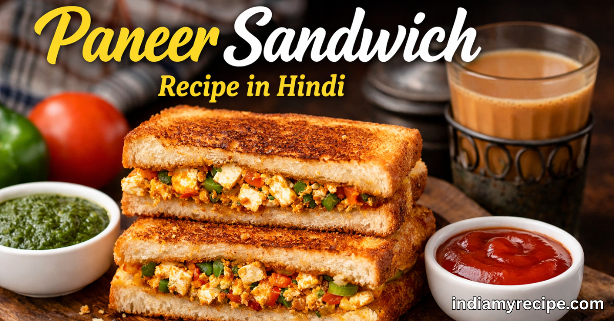 Paneer Sandwich Recipe in Hindi